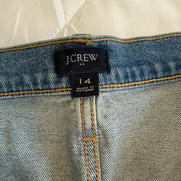 J. Crew Light Blue Denim Skirt - Picture 2 of 4